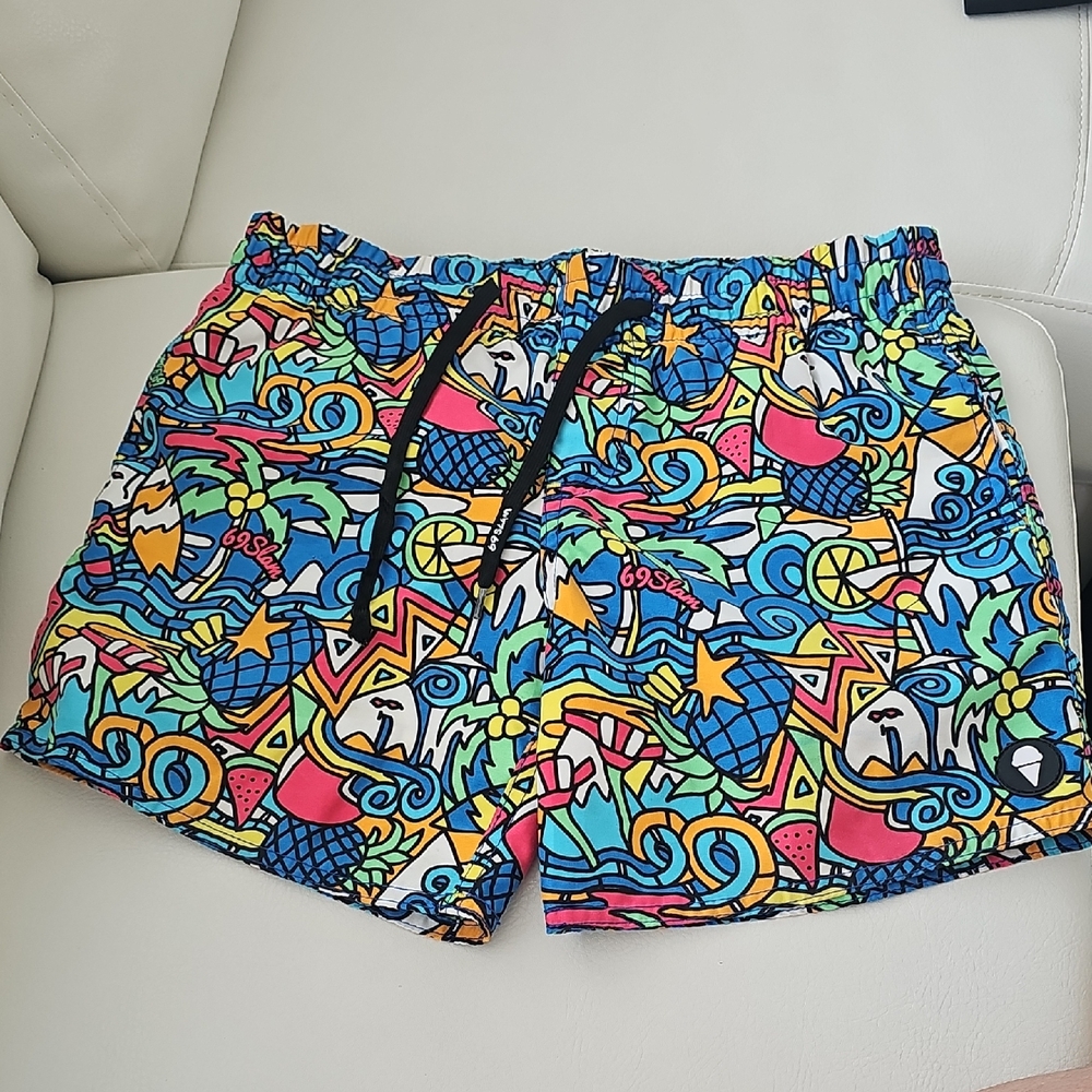 Colorful Kids Swim Shorts